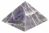 1.5" Polished Morado (Purple) Opal Pyramid - Photo 2